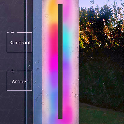 IP65 Waterproof Outdoor RGB Wall Light – Adjustable Brightness & Color, Remote Control, 50,000 Hour Lifespan