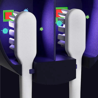 Toothbrush UV Cleaner with UV-C Technology & Air Drying – 24/7 Hygiene