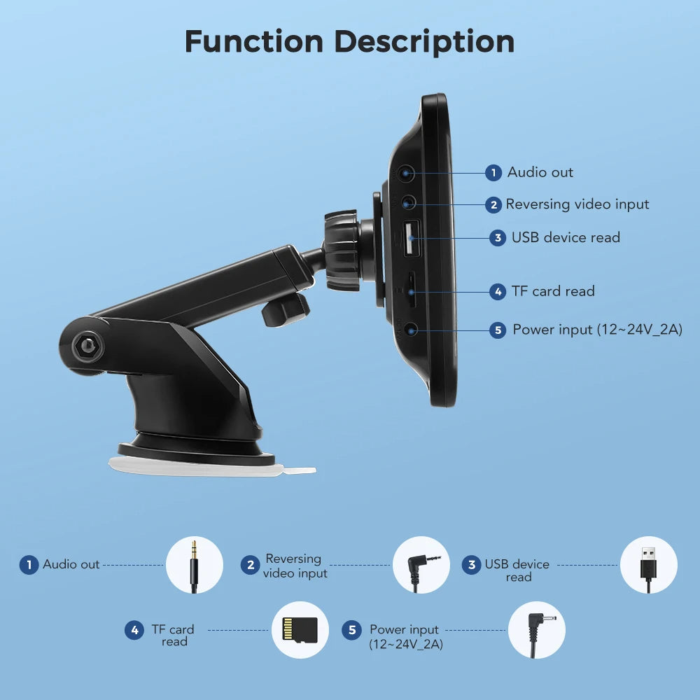 Car Play System with Touchscreen & Reversing Camera – Upgrade Your Vehicle Instantly!