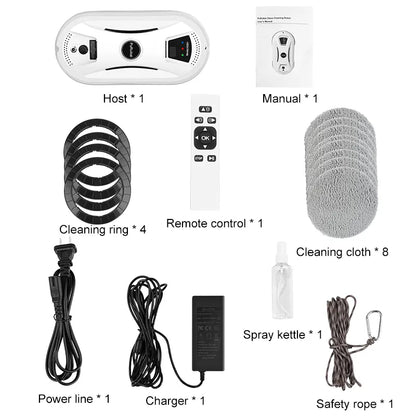 Smart Window Cleaning Robot – Suction Technology for Safe, Efficient Cleaning