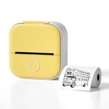 Mini Pocket Printer - Inkless Thermal Bluetooth Printer for Photos, Notes & QR Codes