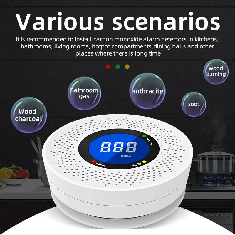 Home Burglar Security Alarm System Wireless Motion Sensor Detector Door Sensor Outdoor Siren Remote Control Work With Alarm Host