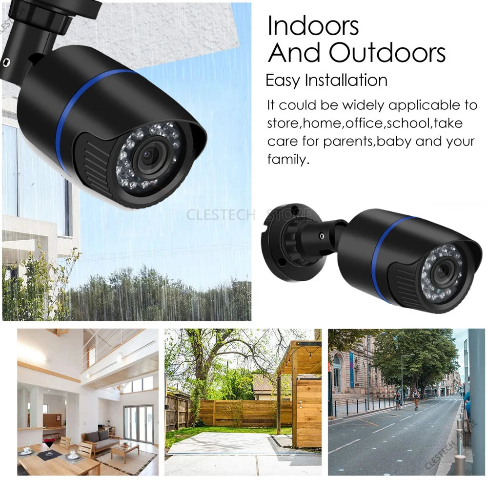 1200TVL Security Surveillance Analog HD Mini CCTV Camera – Waterproof, Infrared for Indoor/Outdoor Use