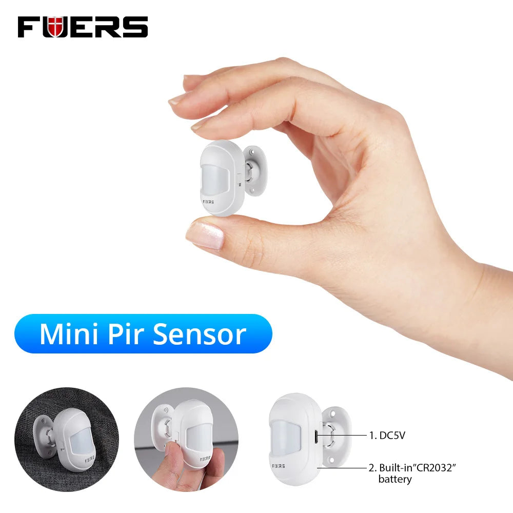 Fuers Tuya Smart WIFI 4G GSM Alarm System – Wireless Security with Motion Sensors, Alexa & Google Control