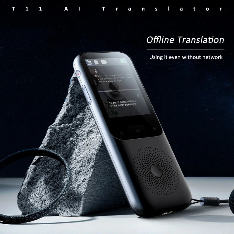 New T11 Portable Audio Translator 138 Language Smart Translator Offline In Real Time Smart Voice AI Voice Photo Translator