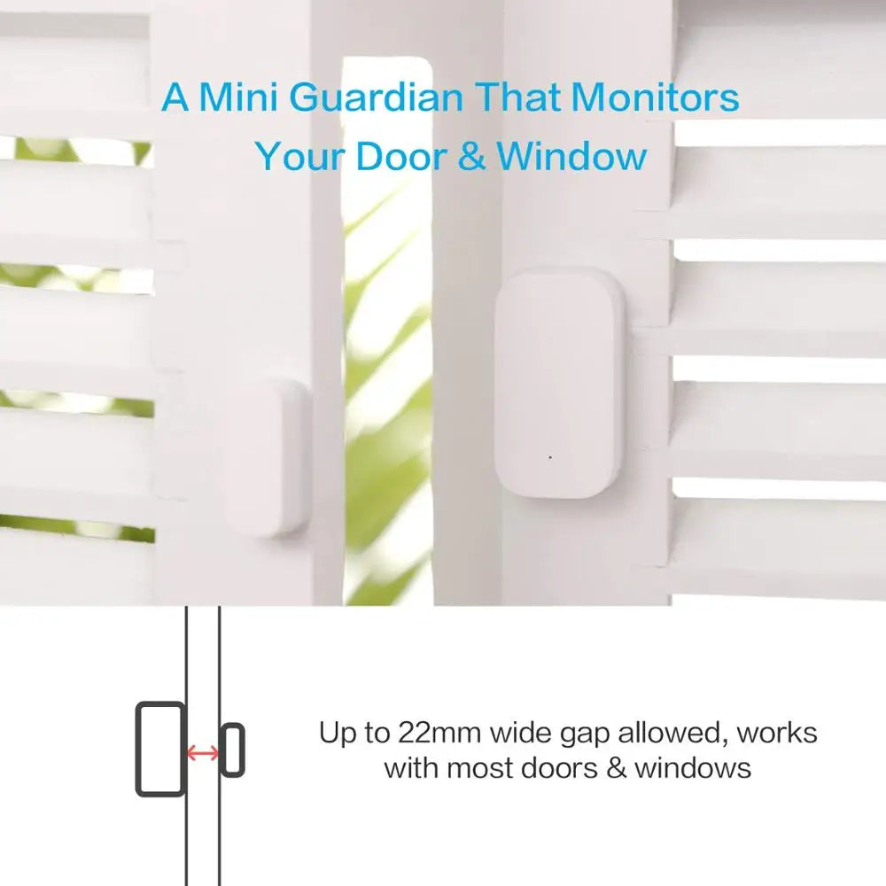 Aqara Mini Smart Door/Window Sensor | ZigBee Wireless, Apple HomeKit Compatible, Real-time Alerts