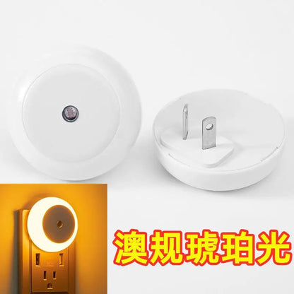 Xiaomi LED Night Light Smart Sensor Plug-in Round Wall Lamp