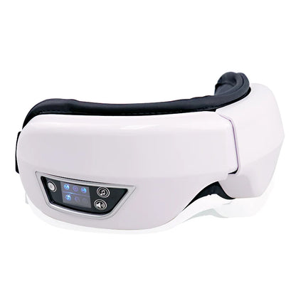 Eye Massager with Heat, Smart Airbag Vibration, Hot Compress, Music – Portable, Foldable Relaxation & Fatigue Relief