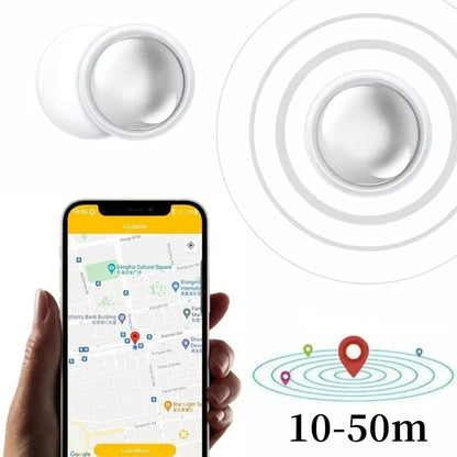 محفظة الحيوانات الأليفة Smart Finder للأطفال وجهاز تعقب المواقع GPS - جهاز مضاد للضياع مزود بتقنية Bluetooth 4.0، جهاز تتبع محمول صغير