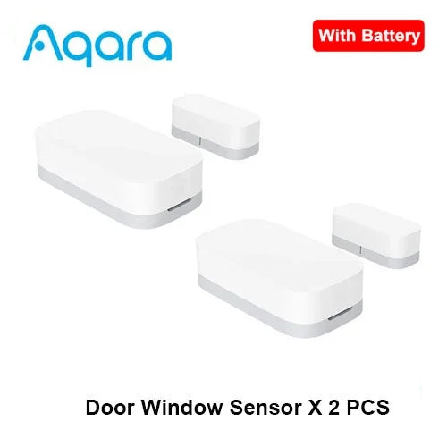 Aqara Mini Smart Door/Window Sensor | ZigBee Wireless, Apple HomeKit Compatible, Real-time Alerts