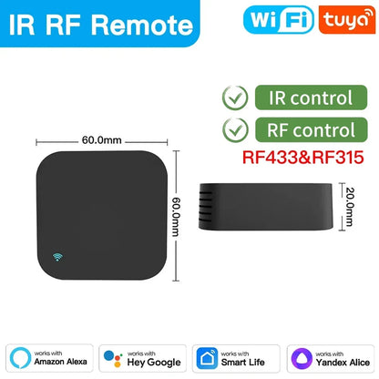 NCE WiFi RF IR Universal Remote Controller – Smart Home Control via Alexa, Google Home