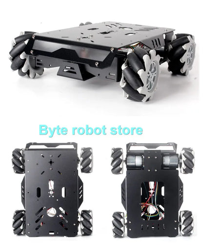 V3 Mecanum Wheel 25Kg Load RC Tank with 12V Motor Robot Car Chassis for Arduino Robot DIY Kit UNO/ESP32 PS2 Programmable Robot