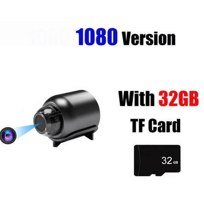 WiFi Wireless Mini Camera with Night Vision, HD 1080P, Motion Detection & Video Voice Recorder