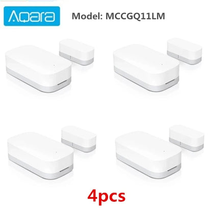 Original Aqara Door Window Sensor ZigBee Wireless Connection Smart Door Sensor, Works with Mi Home, HomeKit, Android, and iOS