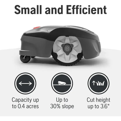 Automower 115H 4G Robotic Lawn Mower with Patented Guidance System - Self-Installation, USA