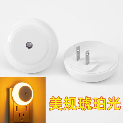 Xiaomi LED Night Light Smart Sensor Plug-in Round Wall Lamp