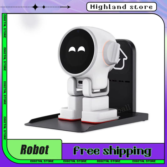 AI Rux Smart Robot Emotional Interaction Companion Pet Robot For Children Christmas Desktop Decoretion Kawaii Pet Present Custom