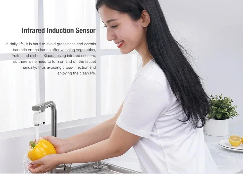 Xiaomi Xiaoda Automatic Sense Faucet Device Intelligent Induction for Kitchen and Bathroom Sink - Hands-Free Aerator