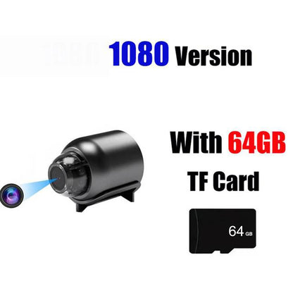 WiFi Wireless Mini Camera with Night Vision, HD 1080P, Motion Detection & Video Voice Recorder