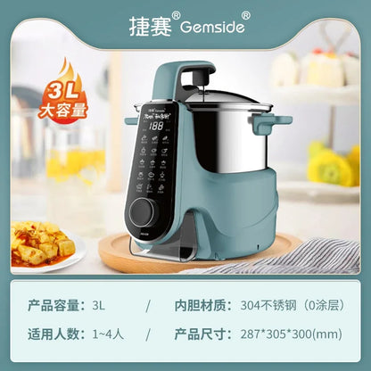 Intelligent Cooking Machine 3L Fully Automatic Multi-function Reservation Kitchen Household Cooking Pot