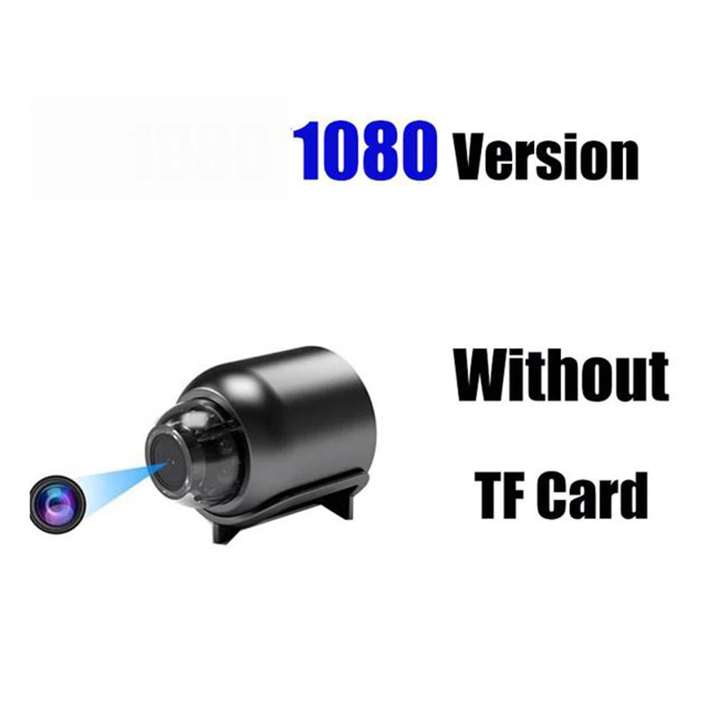 WiFi Wireless Mini Camera with Night Vision, HD 1080P, Motion Detection & Video Voice Recorder