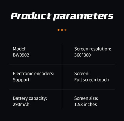 ساعة ذكية LIGE 2024 للرجال - شاشة AMOLED عالية الدقة بزاوية 360 درجة، وجهاز تتبع اللياقة البدنية المقاوم للماء مع مصباح يدوي