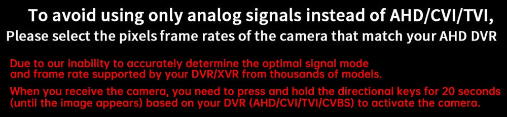 ALL DVR Compatible Mini CVBS/TVI/CVI AHD Camera 4-in-1 – 1080P, 4MP, 5MP, 4K Ultra HD, Outdoor Waterproof IP66 Surveillance Camera