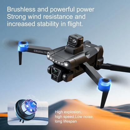 V198 GPS Drone For Xiaomi with 8K Professional HD Camera, 5G WiFi, Obstacle Avoidance, Optical Flow, Brushless, Foldable Quadcopter