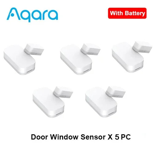 Aqara Mini Smart Door/Window Sensor | ZigBee Wireless, Apple HomeKit Compatible, Real-time Alerts