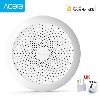 Aqara Smart Hub M1S Gateway | Wireless Zigbee 3.0, Wi-Fi & RGB LED Night Light, Remote Control for Xiaomi Mijia