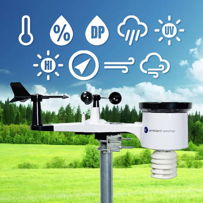 WS-2000 Smart Weather Station with WiFi Remote Monitoring and Alerts