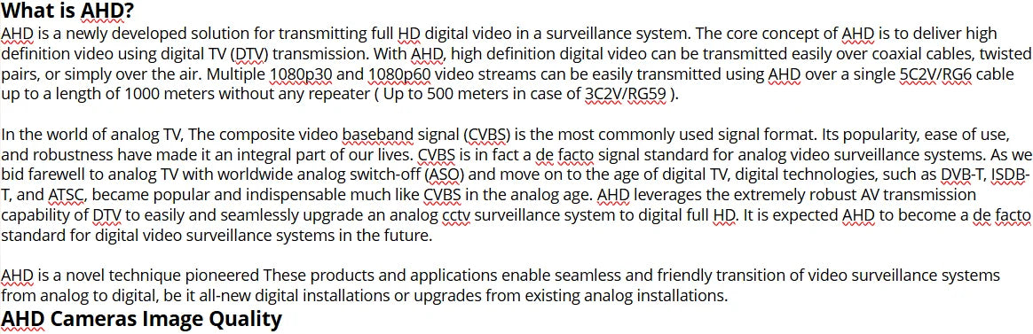 ALL DVR Compatible Mini CVBS/TVI/CVI AHD Camera 4-in-1 – 1080P, 4MP, 5MP, 4K Ultra HD, Outdoor Waterproof IP66 Surveillance Camera