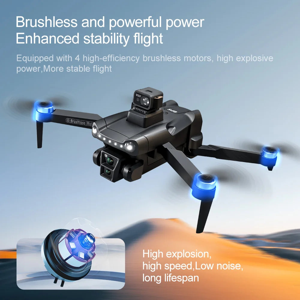 V198 GPS Drone For Xiaomi with 8K Professional HD Camera, 5G WiFi, Obstacle Avoidance, Optical Flow, Brushless, Foldable Quadcopter