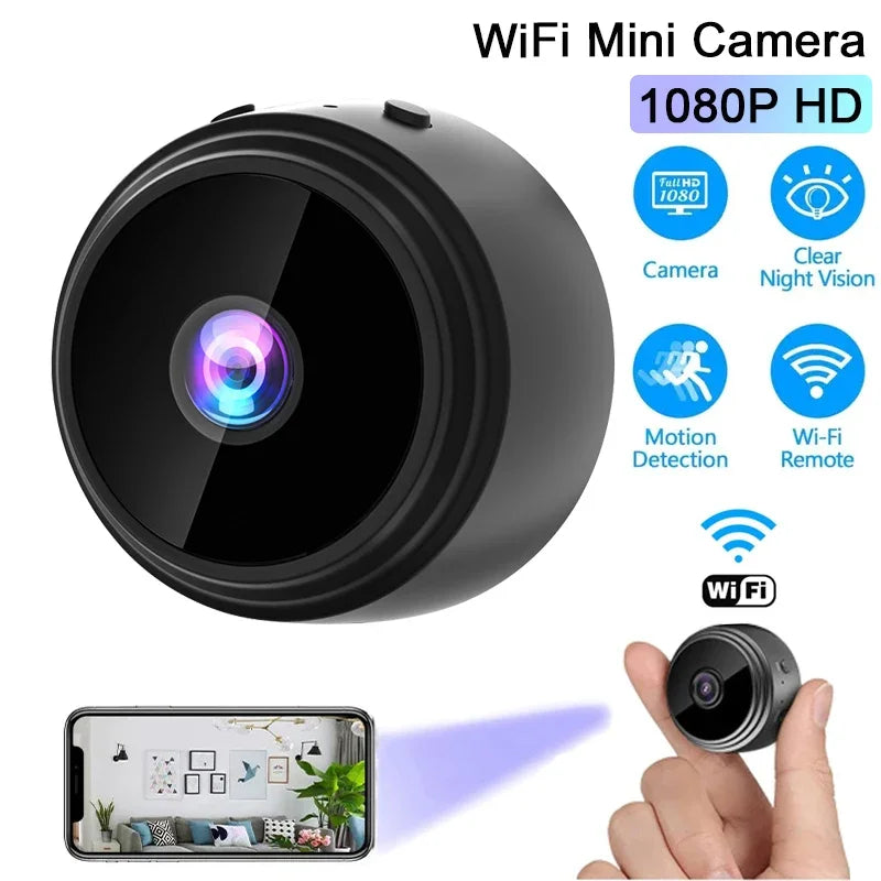 A9 Mini Camera 1080P HD – WiFi Wireless Video Recorder, Intelligent Home Security Cam for Infants and Pets