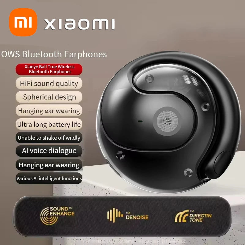 سماعات أذن Xiaomi MIJIA اللاسلكية للترجمة في الوقت الفعلي للسفر والأعمال والتعلم