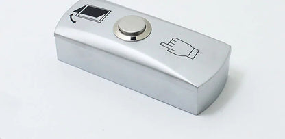 Ximiir Door Exit Release Button Zinc Alloy Panel for Door Access Control System