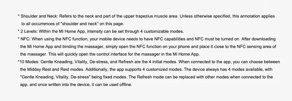 Xiaomi Mijia Smart Neck Massager Shoulder and Neck Integrated Massager Hanging Neck Protector MiHome APP Control MJNKAM01SKS