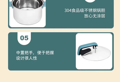 Intelligent Cooking Machine 3L Fully Automatic Multi-function Reservation Kitchen Household Cooking Pot