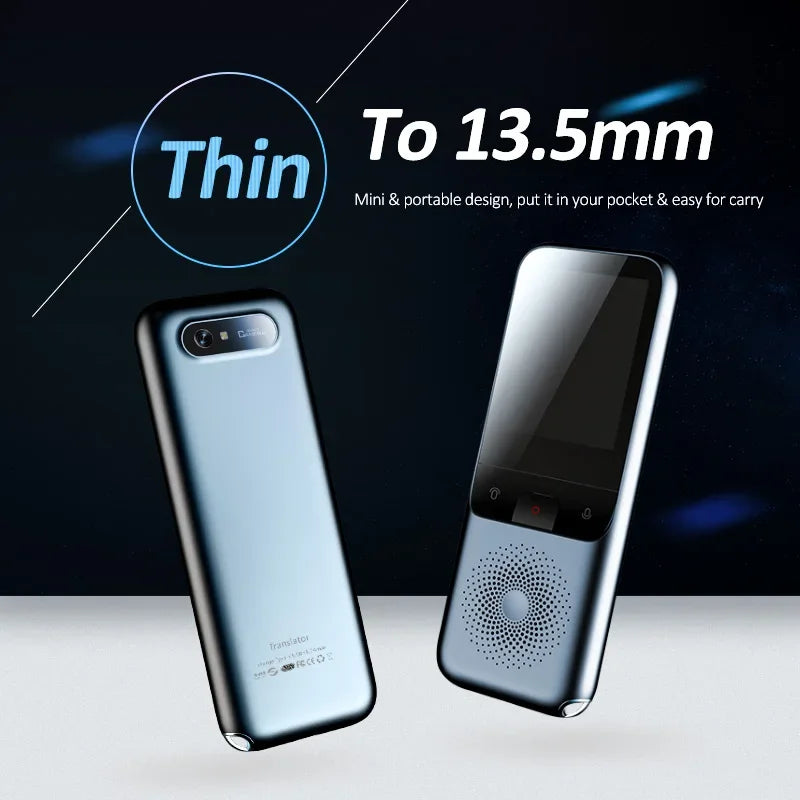 New T11 Portable Audio Translator 138 Language Smart Translator Offline In Real Time Smart Voice AI Voice Photo Translator