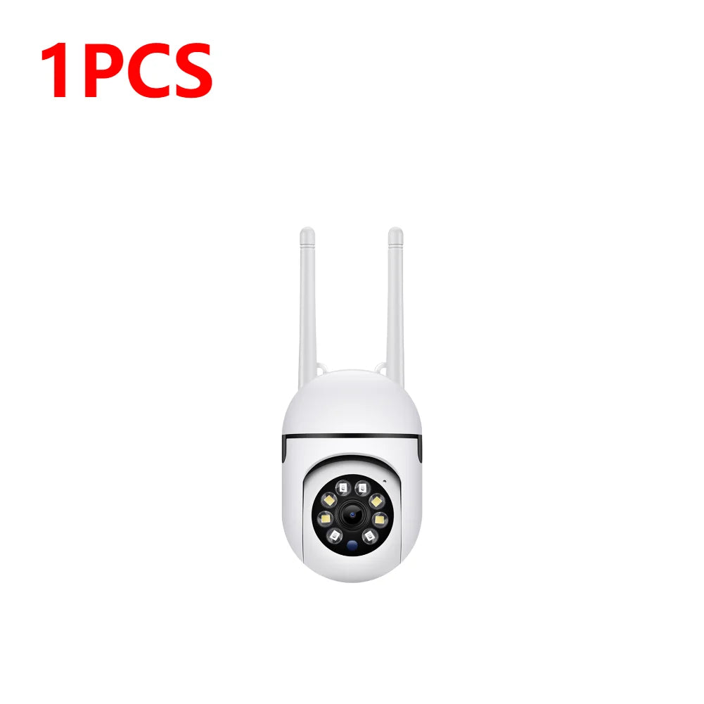 A7 Wireless 2.4G WiFi Security Camera – 2MP Night Vision Mini Camera with Two-Way Audio & 360° Viewing Angle