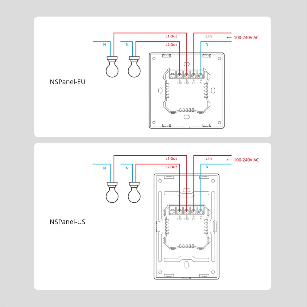 SONOFF NS Panel Smart Scene Wall Switch – Wi-Fi Smart Thermostat & Display Control