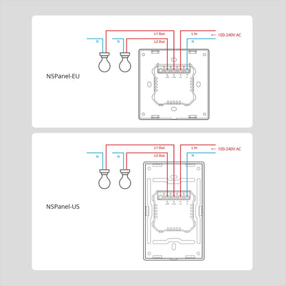 SONOFF NS Panel Smart Scene Wall Switch – Wi-Fi Smart Thermostat & Display Control