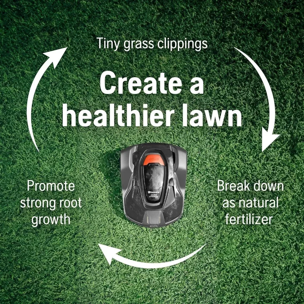 Automower 115H 4G Robotic Lawn Mower with Patented Guidance System - Self-Installation, USA