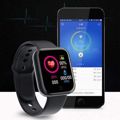 Y68 D20 Multifunctional Smartwatch – Fitness Tracker & Bluetooth Connected