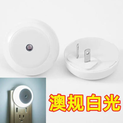 Xiaomi LED Night Light Smart Sensor Plug-in Round Wall Lamp