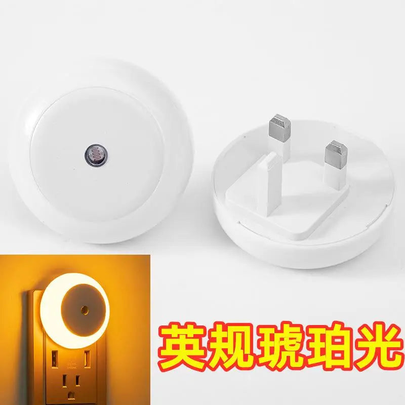 Xiaomi LED Night Light Smart Sensor Plug-in Round Wall Lamp