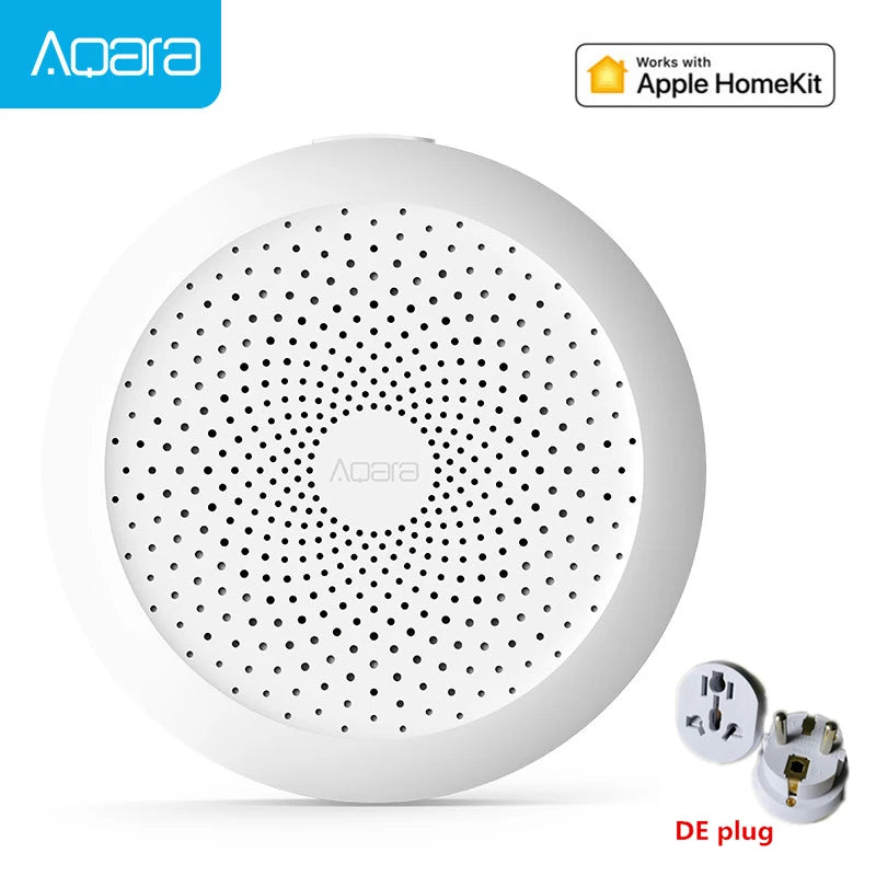 Aqara Smart Hub M1S Gateway | Wireless Zigbee 3.0, Wi-Fi & RGB LED Night Light, Remote Control for Xiaomi Mijia