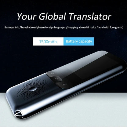 New T11 Portable Audio Translator 138 Language Smart Translator Offline In Real Time Smart Voice AI Voice Photo Translator