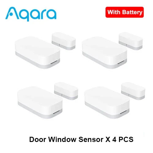 Aqara Mini Smart Door/Window Sensor | ZigBee Wireless, Apple HomeKit Compatible, Real-time Alerts