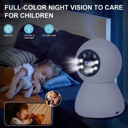 High Resolution Security Camera with 2-Way Talk and Motion Detection for Home, Baby, and Pet Monitoring